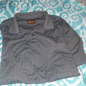 Oak Hill Gray dry action polo